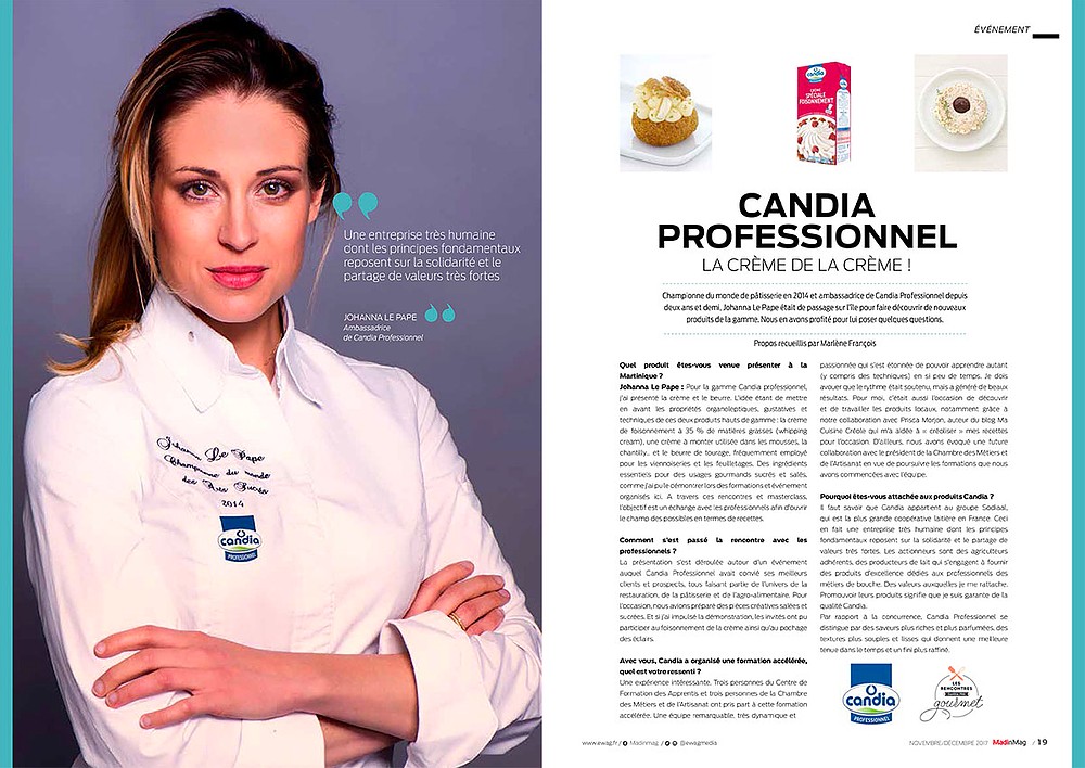 Johanna Le Pape - Candia Professionnal